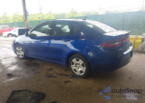 2013 Dodge Dart Aero from USA, damaged, VIN 1C3CDFAH2DD296540